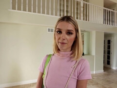 Blondinka, Fafanje, Obrazno, Hd, Naravne joške