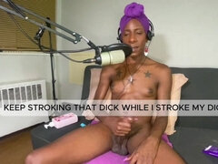 Amatorka, Duży kutas, Czarny, Wytrysk, Fetysz, Masturbacja, Solo