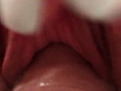 It is really delicious ! Eating Wifes Pussy with Creampie. Female Orgasm. Close Up