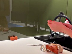 素人, カワイイ, 露出狂, 面白, 下着, 赤毛, ソフトコア, スカートのぞき