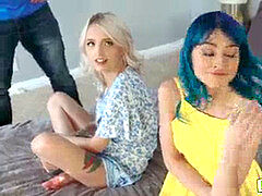 오랄섹스, 그룹, 대단히, 보지, 엉덩이 때리기, 청소년