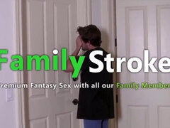 Stepmom gets her curvy ass drilled hard in Full HD FamilyStroke.net