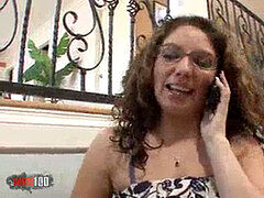 Bbw, Kuřba, Brunetka, Macaté, Stříkání spermatu, Brýle, Teenka