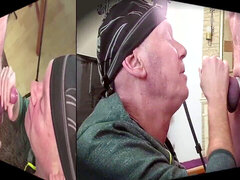 フェラチオ, ゲイ, 手コキする