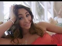 Brunett, Hd, Milf, Mamma, Fitta, Skriker, Styvmamma, Tuttar