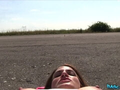 Public Agent - Big Breast Bouncing In The Sunshine 2
