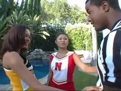 Asia and Annie Cruz in interracial sex