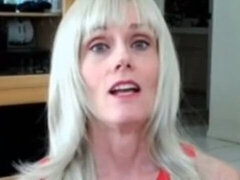 Enthousiasteling, Grote mammen, Blond, Omie, Huisgemaakt, Rijpe lesbienne, Ruw, Vrouw