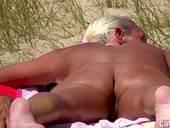 fabulous Nude Horny Milfs Tanning nude Beach voyeur HD VideoSpy