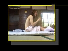 Fetching flat chested Japanese Ayaka Oishi in bukkake porn video