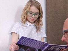 Verga grande, Rubia, Corridas, Atragantadas, Estrella porno, Coño, Montar, Flaco