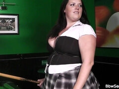 Amatőr, Popó, Cumizás, Gesztenyebarna, Kövér, Hatalmas, Medence, Harisnya