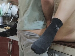 Arabe, Pompino, Cicciona, Coppia, Fatto in casa, Cucina, Moglie