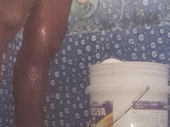 Cuarto de baño, Casero, Indio, Solo