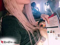 blondie jack beaver in the Airplane - Hot Solo