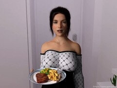 Cul à la bouche, Grosse bite, Masturbation, Belle mère