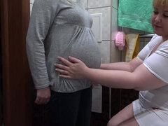 Mulher linda e grande, Lésbica, Mamãe, Melharucos naturais, Mamilos, Enfermeira, Grávida, Tetas