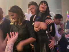 Shameless kinky babe crazy sex party