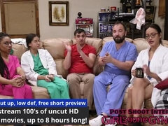 Channy Crossfire's Hot Gyno Exam - Asian Nurse Fingering Pussy in HD