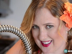 크고 아름다운 여자, 큰 엉덩이, 큰 가슴, 약간 뚱뚱한, 음식, Hd, 자연적인, 젖가슴