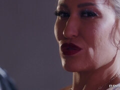 Grosser schwanz, Frau frau mann, Lecken, Mutti, Pornostars, Muschi, Realität, Titten