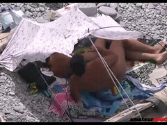 Beach Voyeur Sex Couple Exposed In HQ Video By Hidden Cam