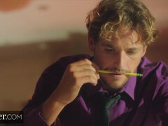 Bondage disciplin sadomasochisme, Store bryster, Pik sutte, Brunette, Komme på ansigtet, Slikning, Lingerie, Mor jeg gerne vil kneppe