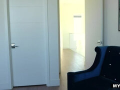 Blond, Pijpbeurt, Bedriegen, Hondjeshouding, Ondergoed, Masturbatie, Moeder die ik wil neuken, Douche