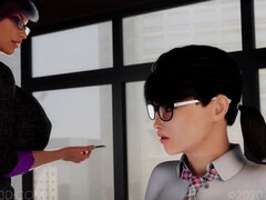 Corporate Training Futanari Porn Video