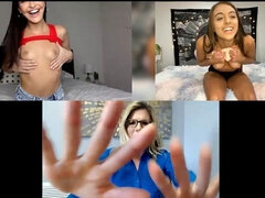 Geweldig, Blond, Gapende, Brillen, Masturbatie, Moeder die ik wil neuken, Alleen, Tieten likken