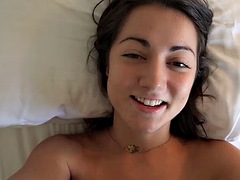 Anal, Avsugning, Brunett, Creampie, Fingering, Pov, Rakad, Tuttar