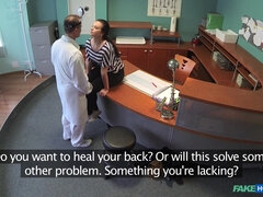 Doctor Empties His Sack To Ease Coquettish Patients Pain In Her Back