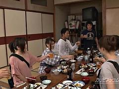 Tetas grandes, Corrida, Grupo, Hd, Japonés, Orgía, Tetas