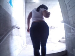 Sexy cleaning lady is sucking dick