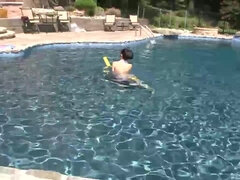 お尻, 美女, 茶髪の, オマンコ, 一人, ティーン, オッパイの