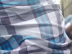 Amateur, Noire, Masturbation, De plein air, Pisser, Chatte, Solo, Serré