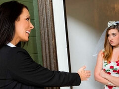 デカ尻, デカパイ, フェラチオ, 茶髪の, バック, 手コキする, キス, オナニー