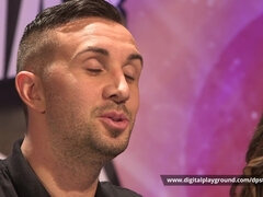 Culo, Culo grande, Tetas grandes, Rubia, Morena, Tetas naturales, Perforación, Coño