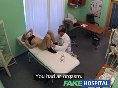 Watch this blonde tourist get her fakehospital examination complete with a POV twist