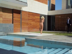 Cul, Nana, Blonde, Sucer une bite, Hard, Domestique, Chatte