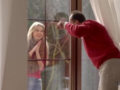 Leie, Blondine, Blasen, Tschechisch, Papi, Europäisch, Hd, Jungendliche (18+)