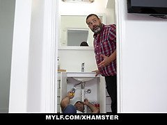 Mylf - provocative cougar lures her son-in-law into having sex