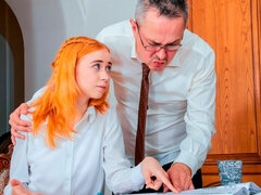 Duży tyłek, Duży kutas, Duże cycki, Styl na pieska, Rudowłosa, Chudy, Nauczyciel, Nastolatki