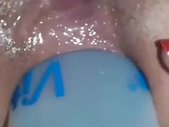 Amateur, Anal, Botella, Penetracion con puños, Sexo duro, Inserción, Latina, Masturbación