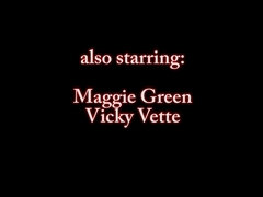 Maggie Green And Vicky Vette Sleazy Shoe