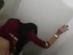 Sex video of man and his girlfriend in the toilet