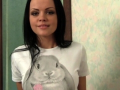 Brunetta, Hd, Solo, Ragazza, Tette