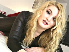 Wohlbeleibte schöne frauen, Blondine, Braut