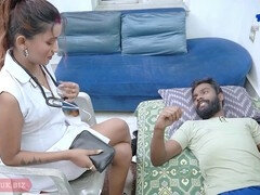 Charming Indian doctor seduces and bangs his beautiful patient