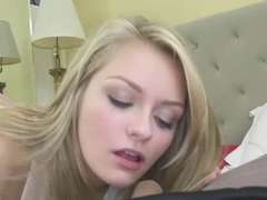 Blondína, Kuřba, Creampie